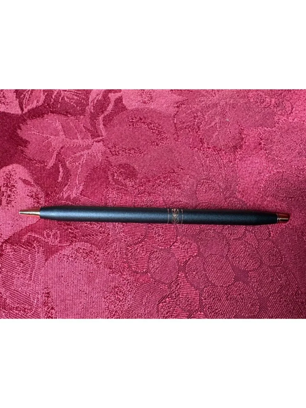 Vtg Cross Ladies Classic Black Ball Pen 2542 